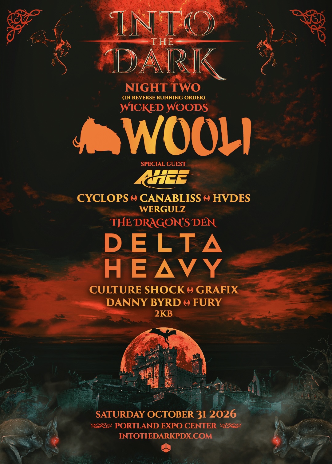 Flyer for Into the Dark