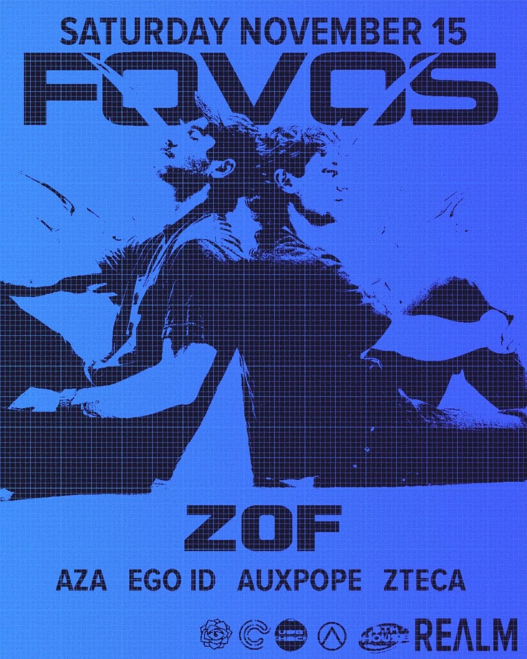 Flyer for Fovos + Zof