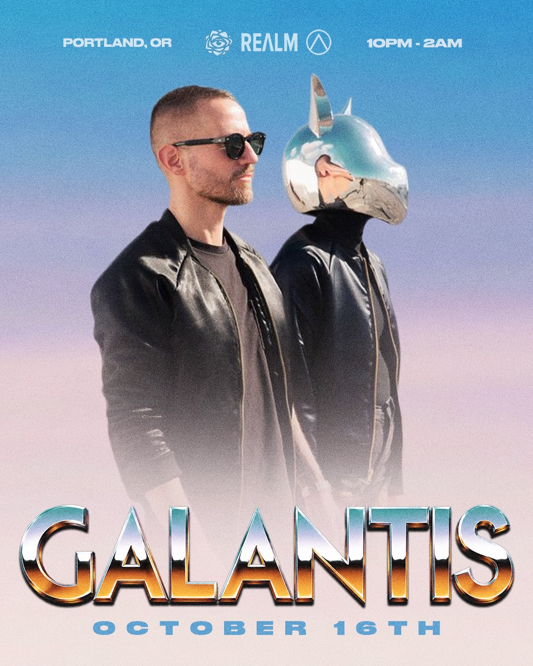 Flyer for GALANTIS