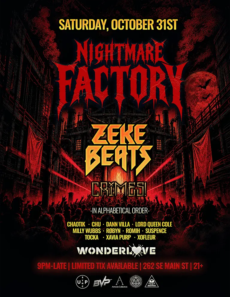 Flyer for Nightmare Factory