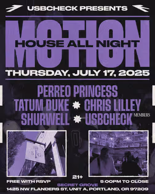 Flyer for MOTION (Jul 2025)