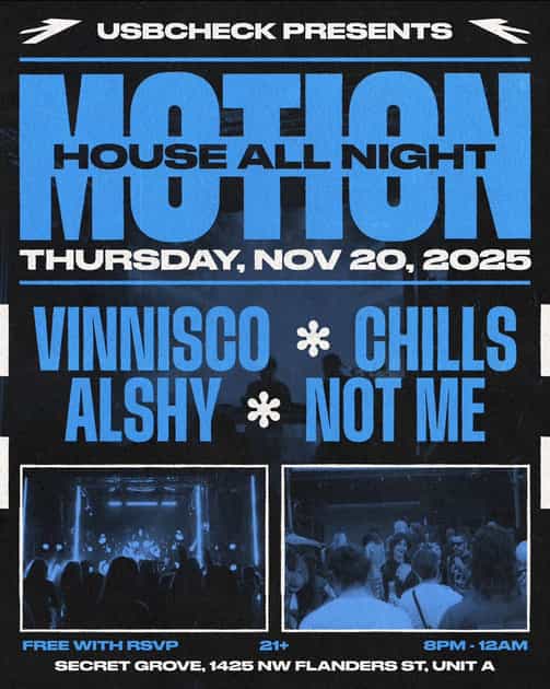 Flyer for MOTION (Nov 2025)