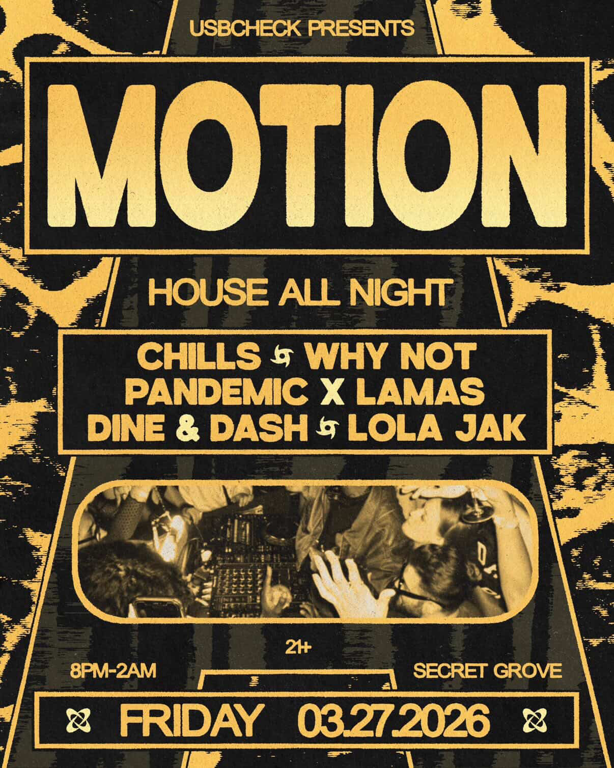 Flyer for MOTION (Mar 2026)