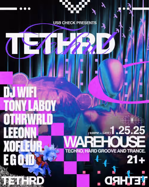 Flyer for Tethrd