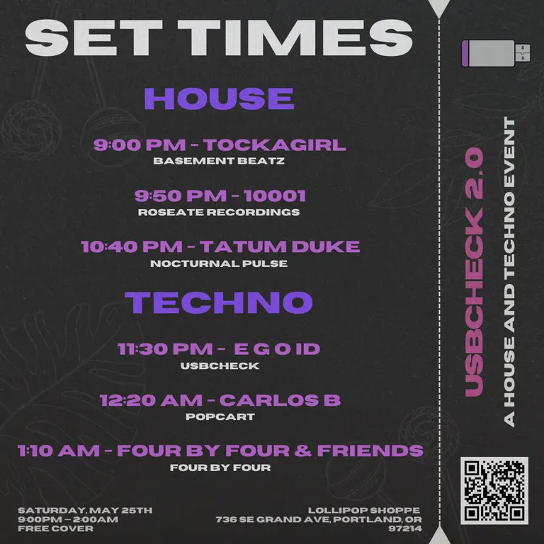 Flyer for USBCHECK 2.0