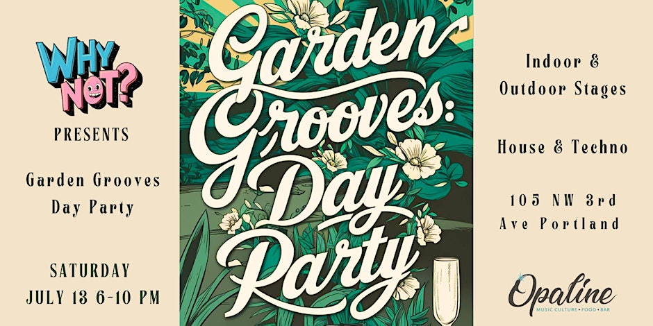 Flyer for Garden Grooves
