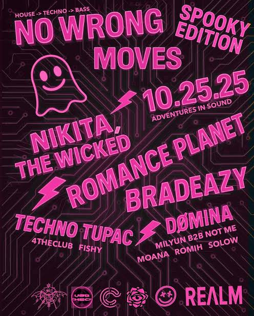 Flyer for No Wrong Moves