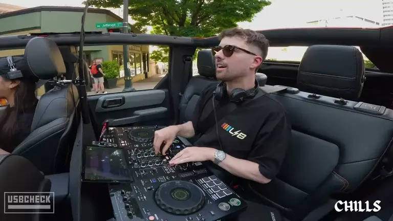 CHILLS | Drum & Bass Set in a Ford Bronco | Portland video poster
